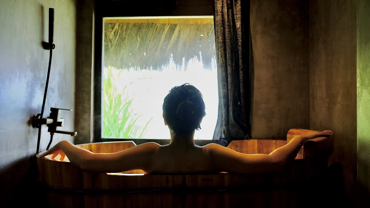 Girl in bathtub