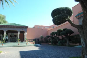 Topiary in La Mamounia Hotel (former historic palace)