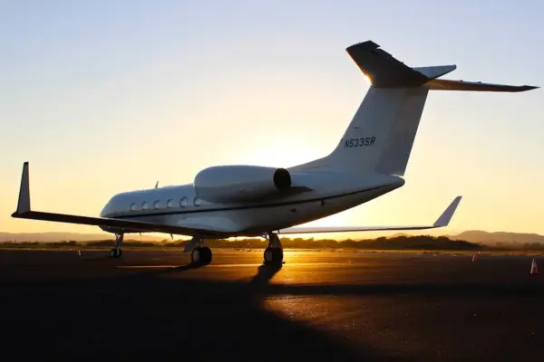 architectural photography of white aircraft